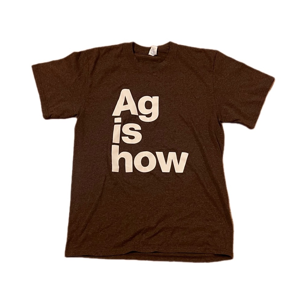 Port Authority Brown Short Sleeve Tee Ag is How Men’s Medium